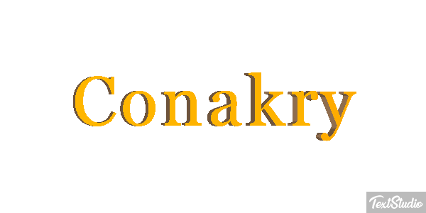 Conakry Effet de texte