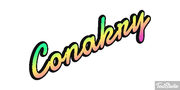 Conakry Effet de texte