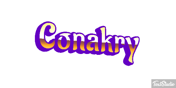 Conakry Effet de texte