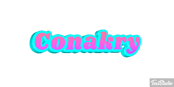 Conakry Effet de texte