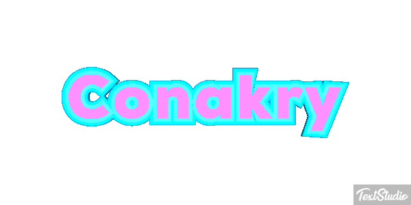Conakry Effet de texte