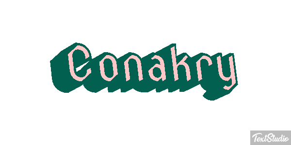 Conakry Effet de texte