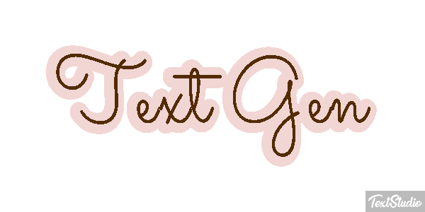 Text Gen Text effect