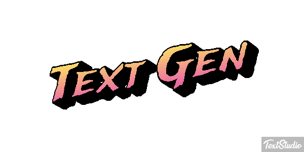 Text Gen Text effect