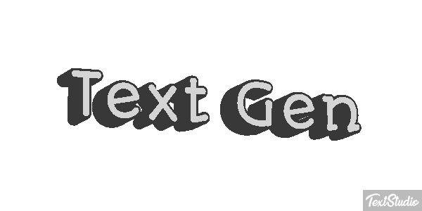 Text Gen Text effect