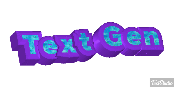 Text Gen Text effect