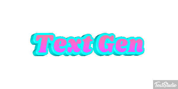 Text Gen Text effect