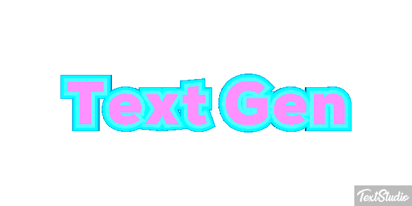 Text Gen Text effect