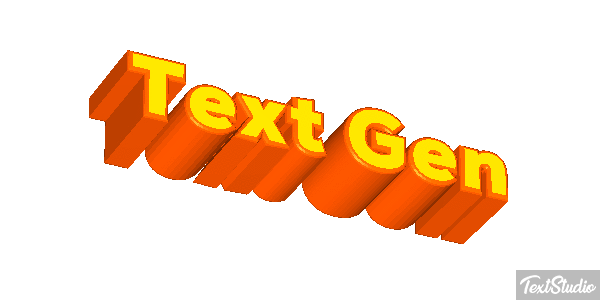 Text Gen Text effect