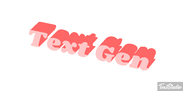 Text Gen Text effect