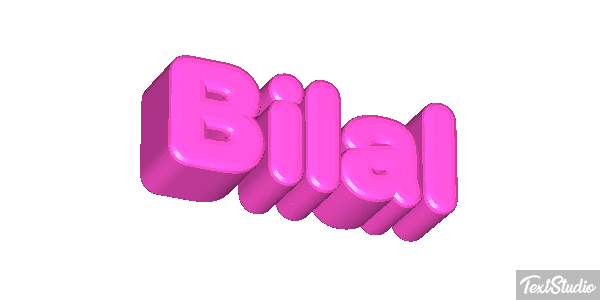 Bilal Text effect