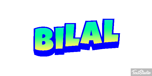 Bilal Text effect