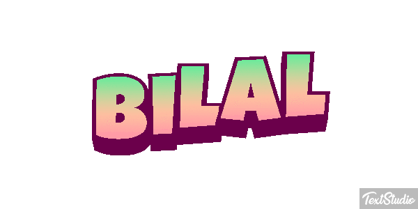 Bilal Text effect