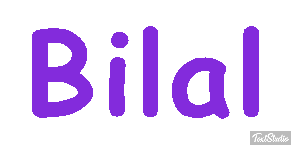 Bilal Text effect
