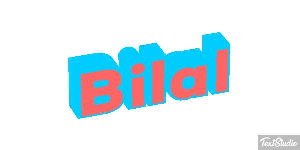 Bilal Text effect