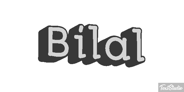 Bilal Text effect