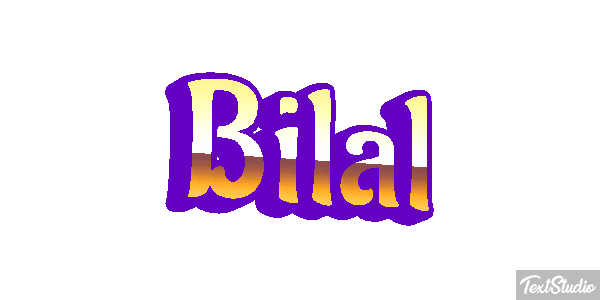 Bilal Text effect