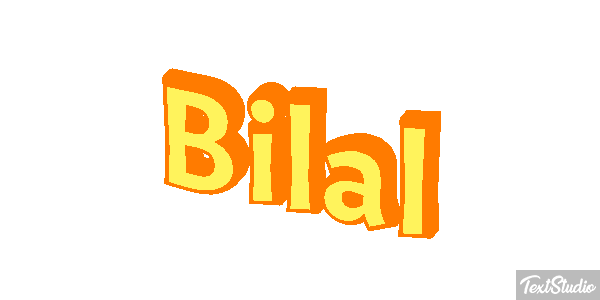 Bilal Text effect
