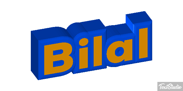 Bilal Text effect