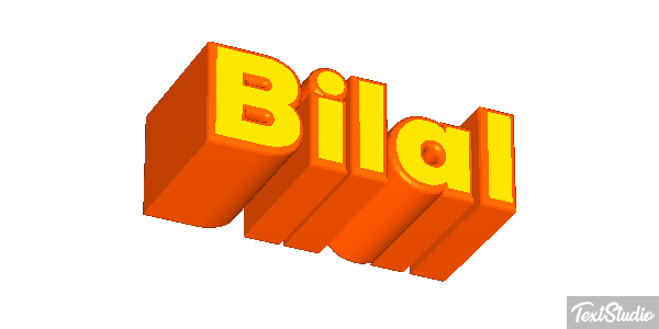 Bilal Text effect