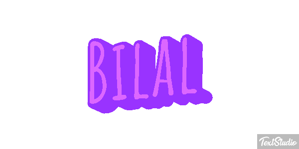 Bilal Text effect