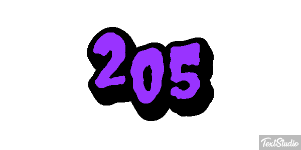 205 Effet de texte