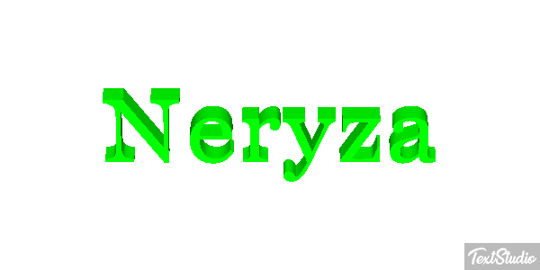 Neryza Efecto de texto