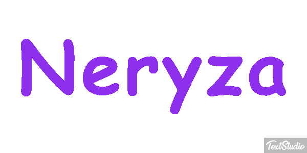 Neryza Efecto de texto