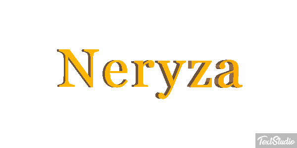 Neryza Efecto de texto