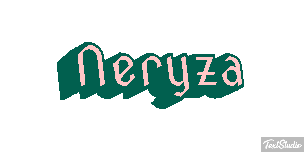 Neryza Efecto de texto