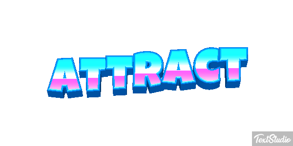 Attract Effetto testo