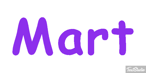 Mart Effet de texte