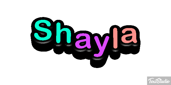 Shayla Effetto testo