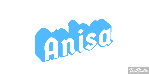 Anisa Tekst effect