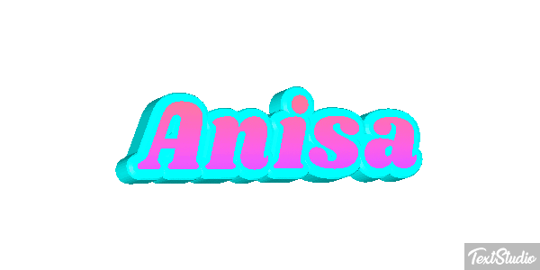 Anisa Tekst effect
