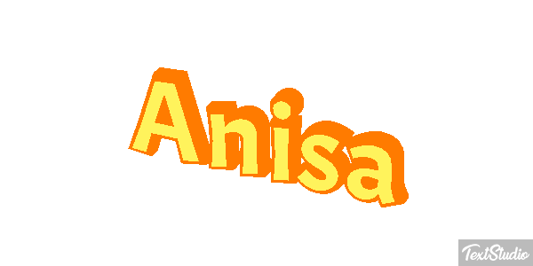 Anisa Tekst effect