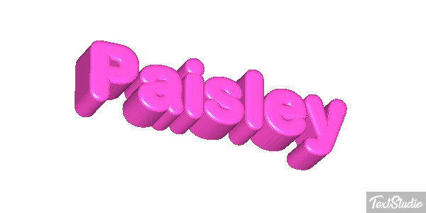 Paisley Efekt tekstowy