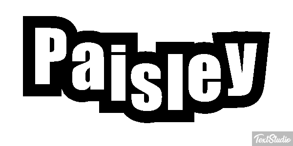 Paisley Efekt tekstowy
