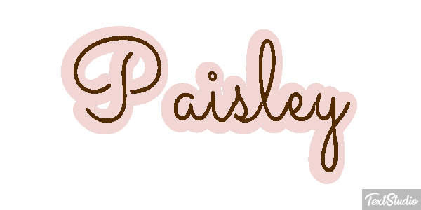 Paisley Efekt tekstowy