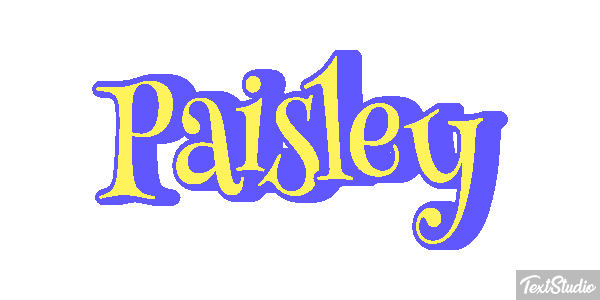 Paisley Efekt tekstowy