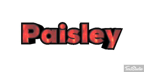 Paisley Efekt tekstowy