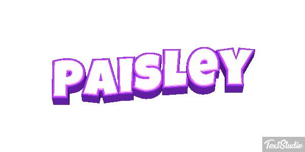 Paisley Efekt tekstowy