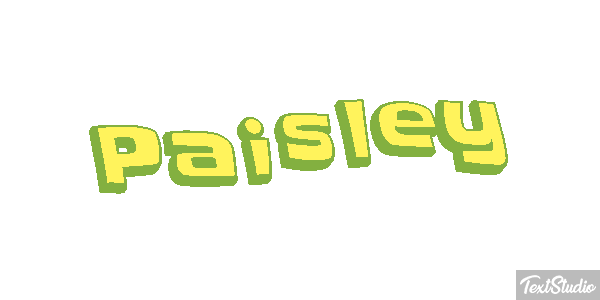 Paisley Efekt tekstowy