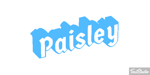 Paisley Efekt tekstowy