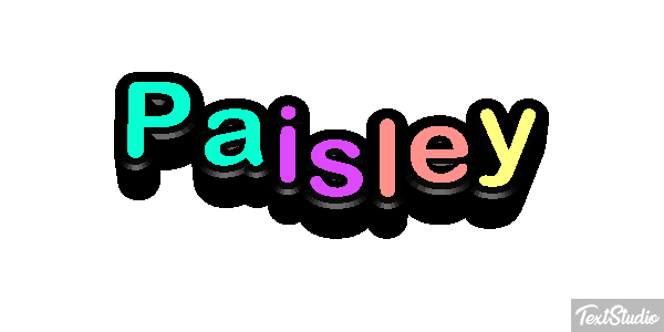 Paisley Efekt tekstowy