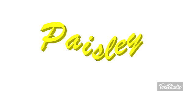 Paisley Efekt tekstowy