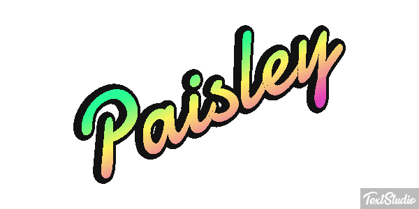 Paisley Efekt tekstowy