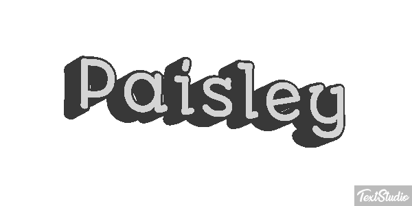 Paisley Efekt tekstowy