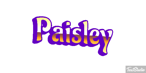 Paisley Efekt tekstowy