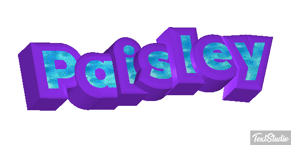 Paisley Efekt tekstowy
